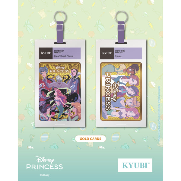 KYUBI Card Charm Collection series 2 - Disney Princess 迪士尼公主 收藏卡 掛飾