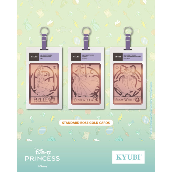 KYUBI Card Charm Collection series 2 - Disney Princess 迪士尼公主 收藏卡 掛飾