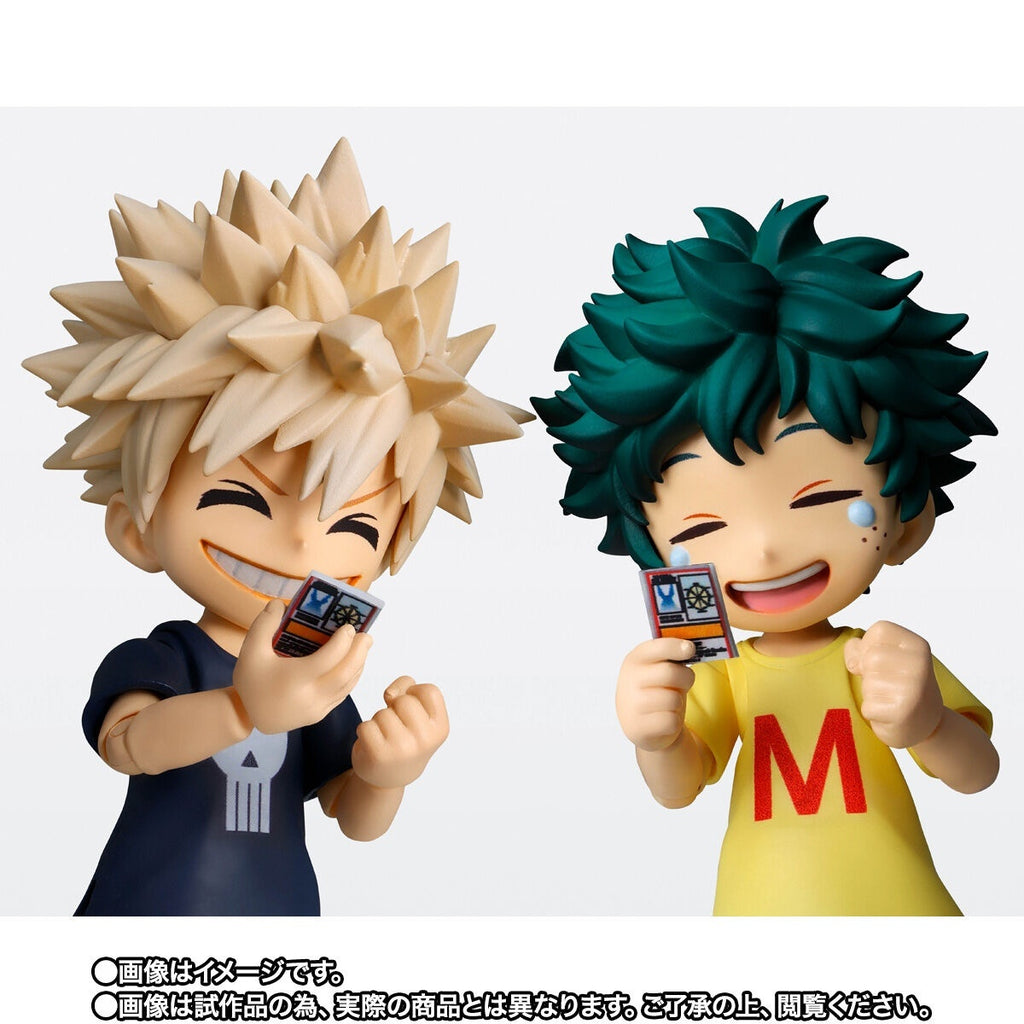 S.H.Figuarts IZUKU MIDORIYA & KATSUKI BAKUGO-Childhood set-