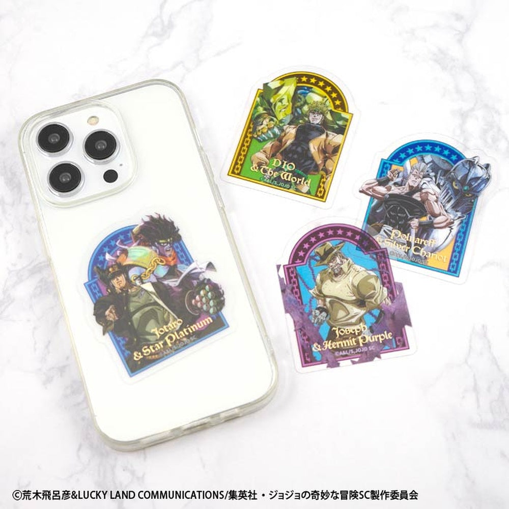 《JoJo的奇妙冒險 星塵遠征軍》造型透明貼紙收藏 食玩 (一盒 20包)