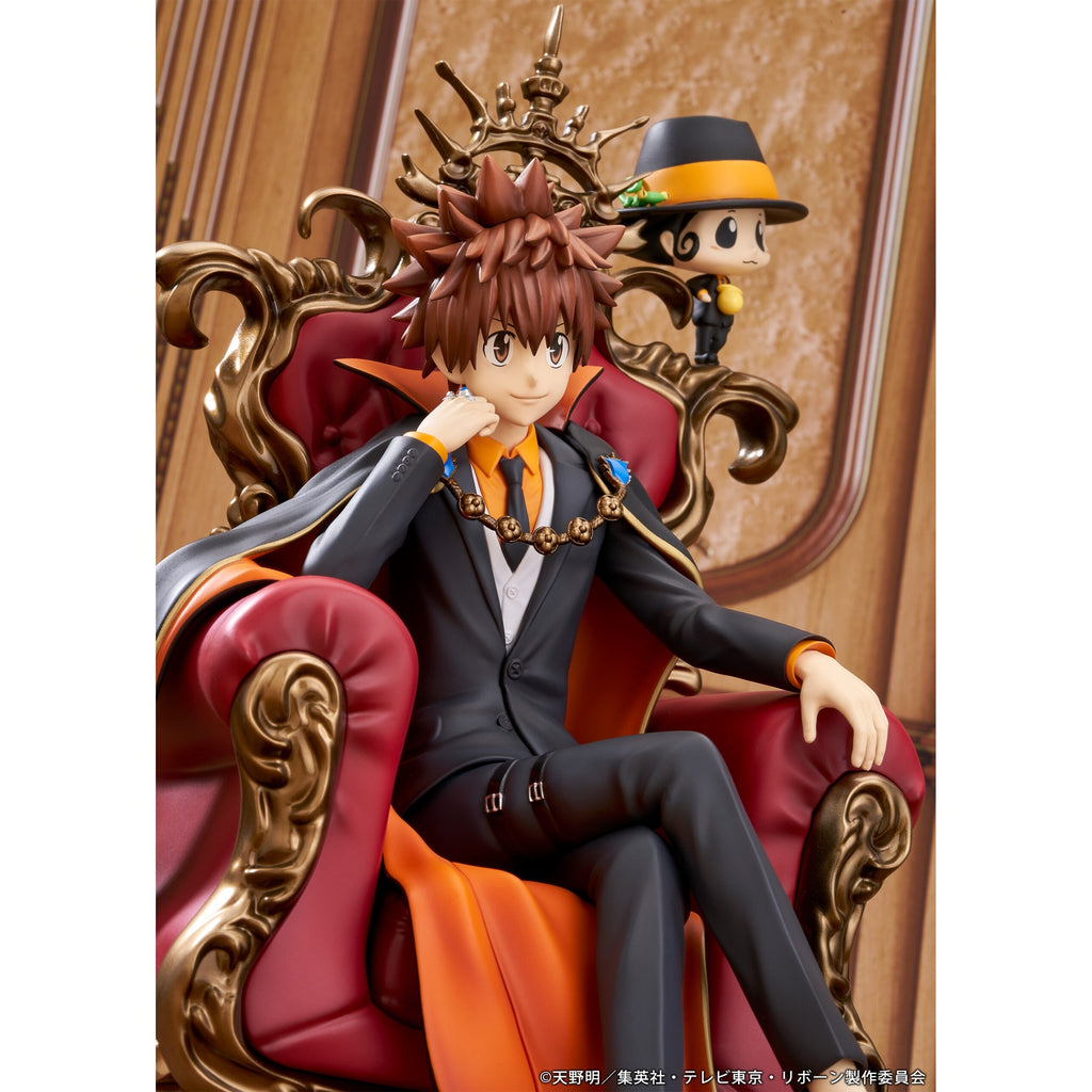Katekyo Hitman REBORN! Sawada Tsunayoshi & Reborn Complete Figure