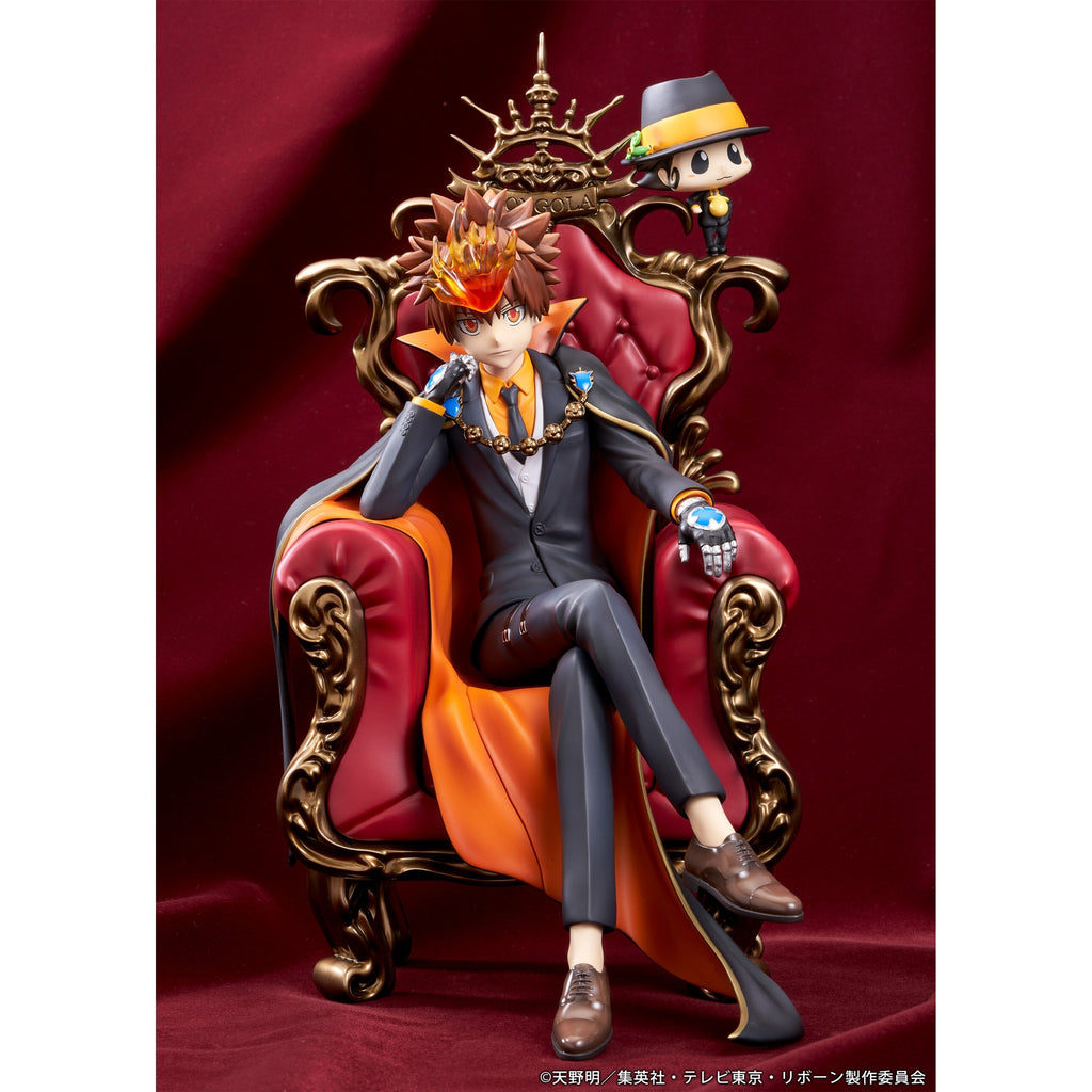 Katekyo Hitman REBORN! Sawada Tsunayoshi & Reborn Complete Figure