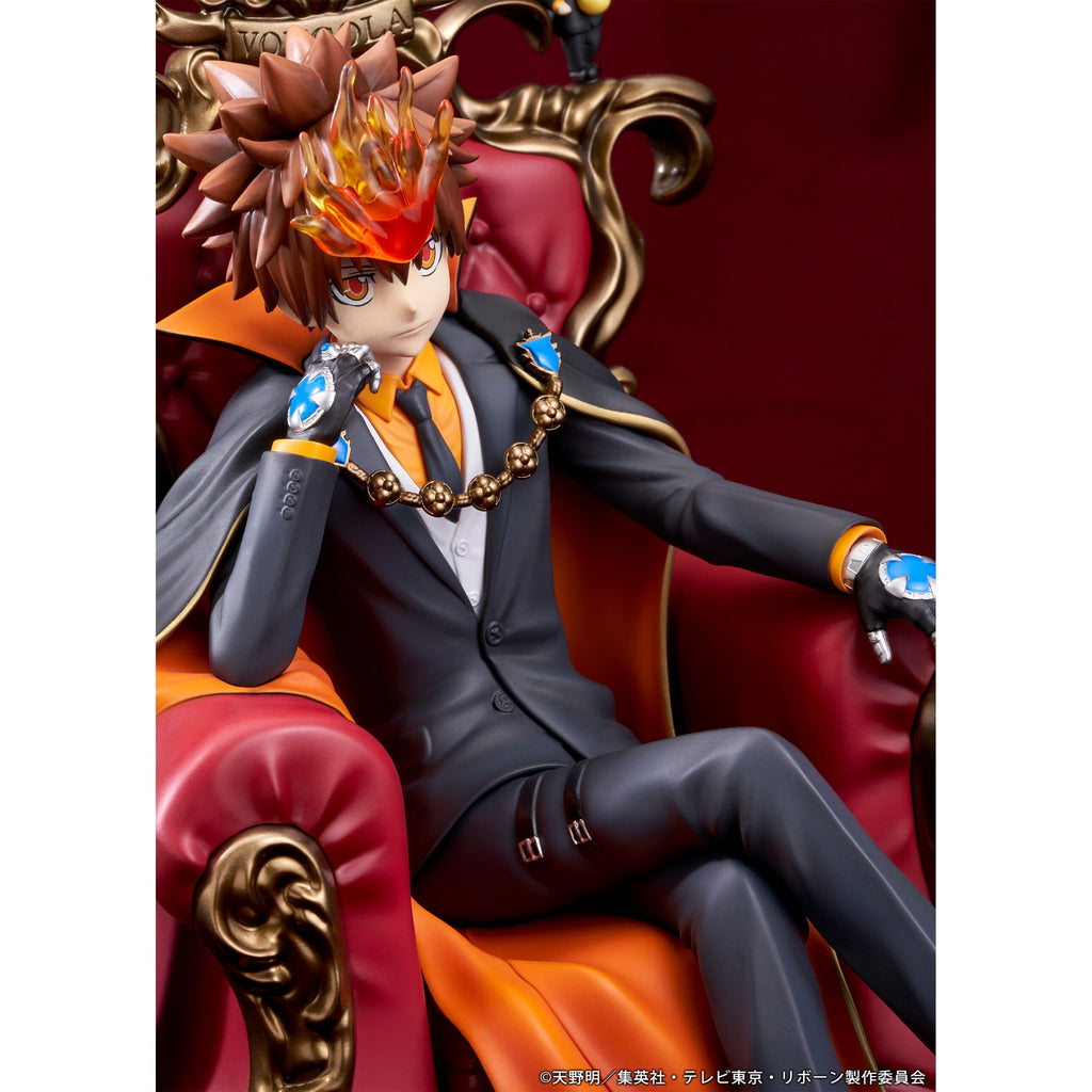 Katekyo Hitman REBORN! Sawada Tsunayoshi & Reborn Complete Figure