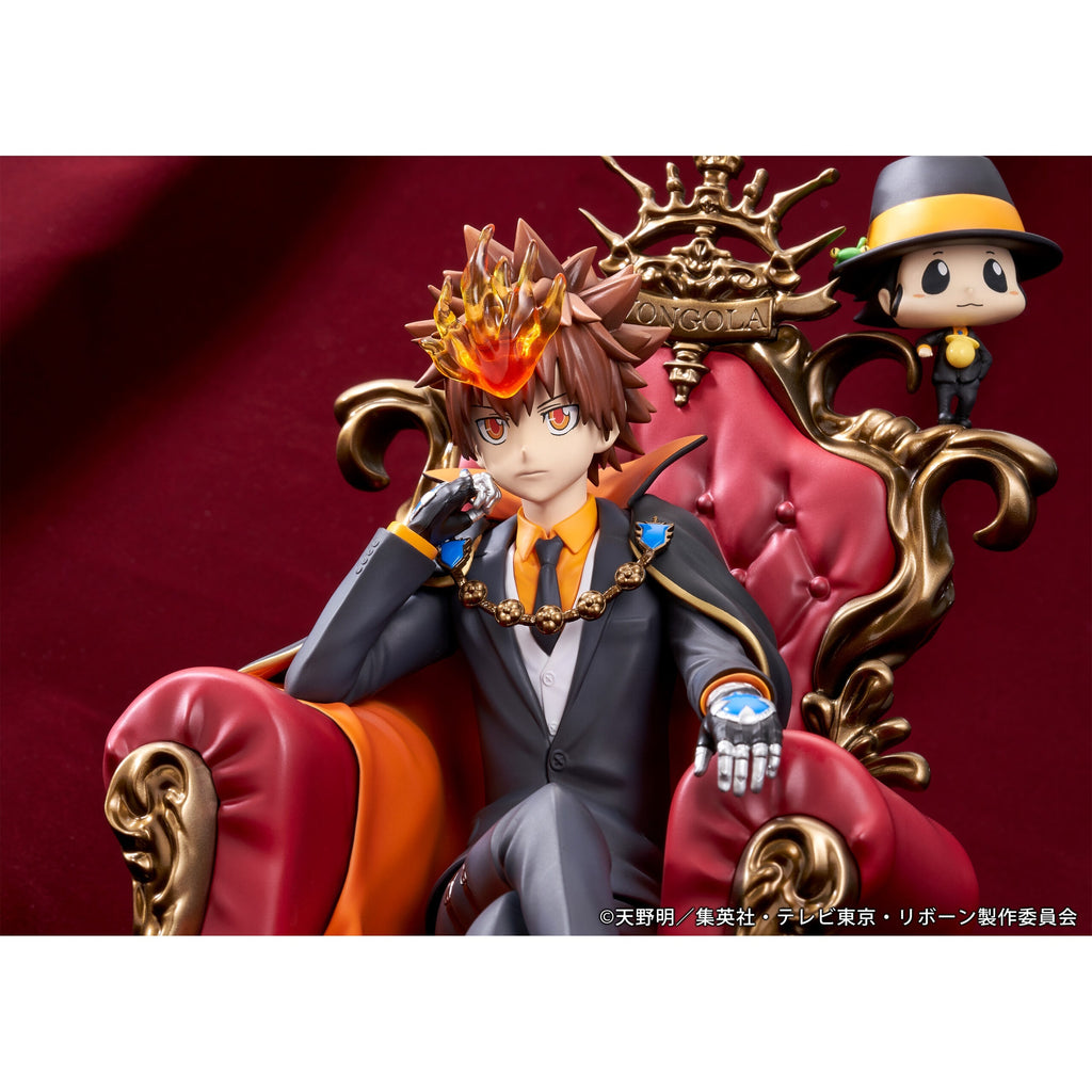 Katekyo Hitman REBORN! Sawada Tsunayoshi & Reborn Complete Figure