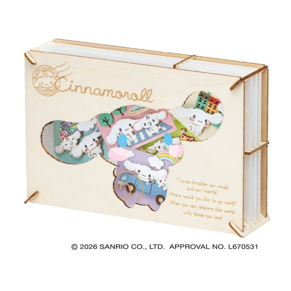 PT-WL39 Sanrio Characters PAPER THEATER -Wood Style- Cinnamoroll