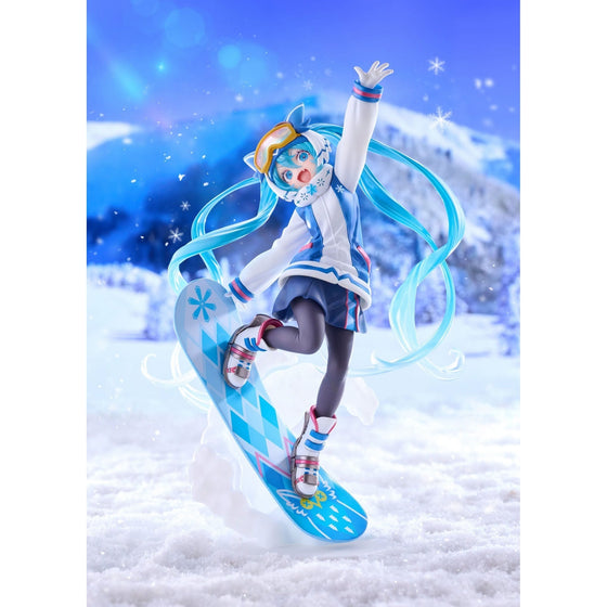 Snow Miku AMP+ Figure - SNOW MIKU ALL STARS 2016ver.