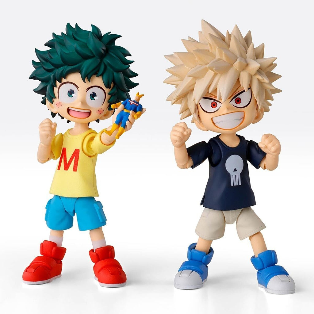 S.H.Figuarts IZUKU MIDORIYA & KATSUKI BAKUGO-Childhood set-