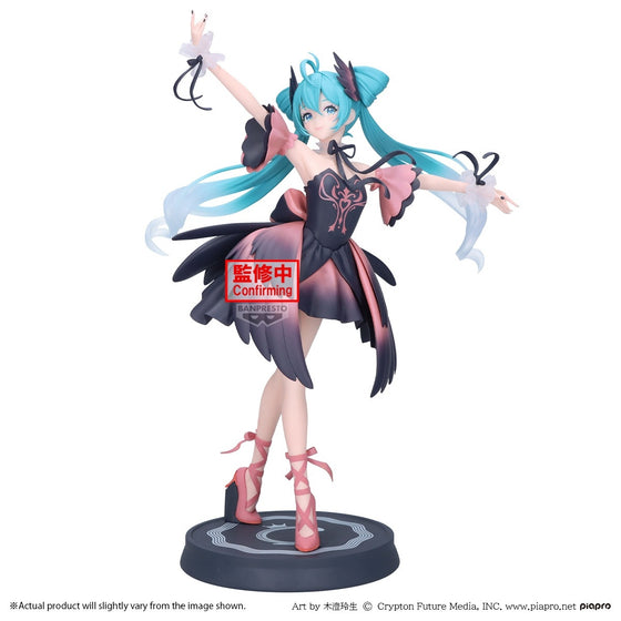 [BANPRESTO EVOLVE] HATSUNE MIKU CLASSICAL TUNING -FROM BALLET "SWAN LAKE"- FIGURE BLACK SWAN VER.