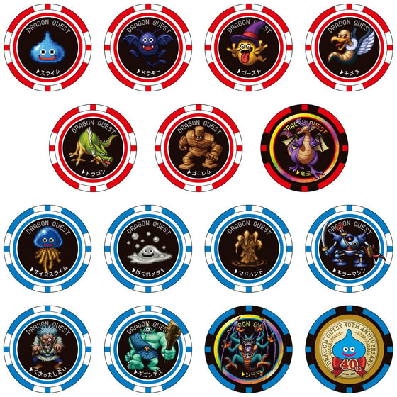 DRAGON QUEST BISCUIT WITH PLAY COIN (box of 12)