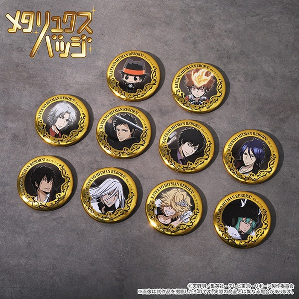 Katekyo Hitman Reborn! Metaluxe Badge Collection (box of 10)