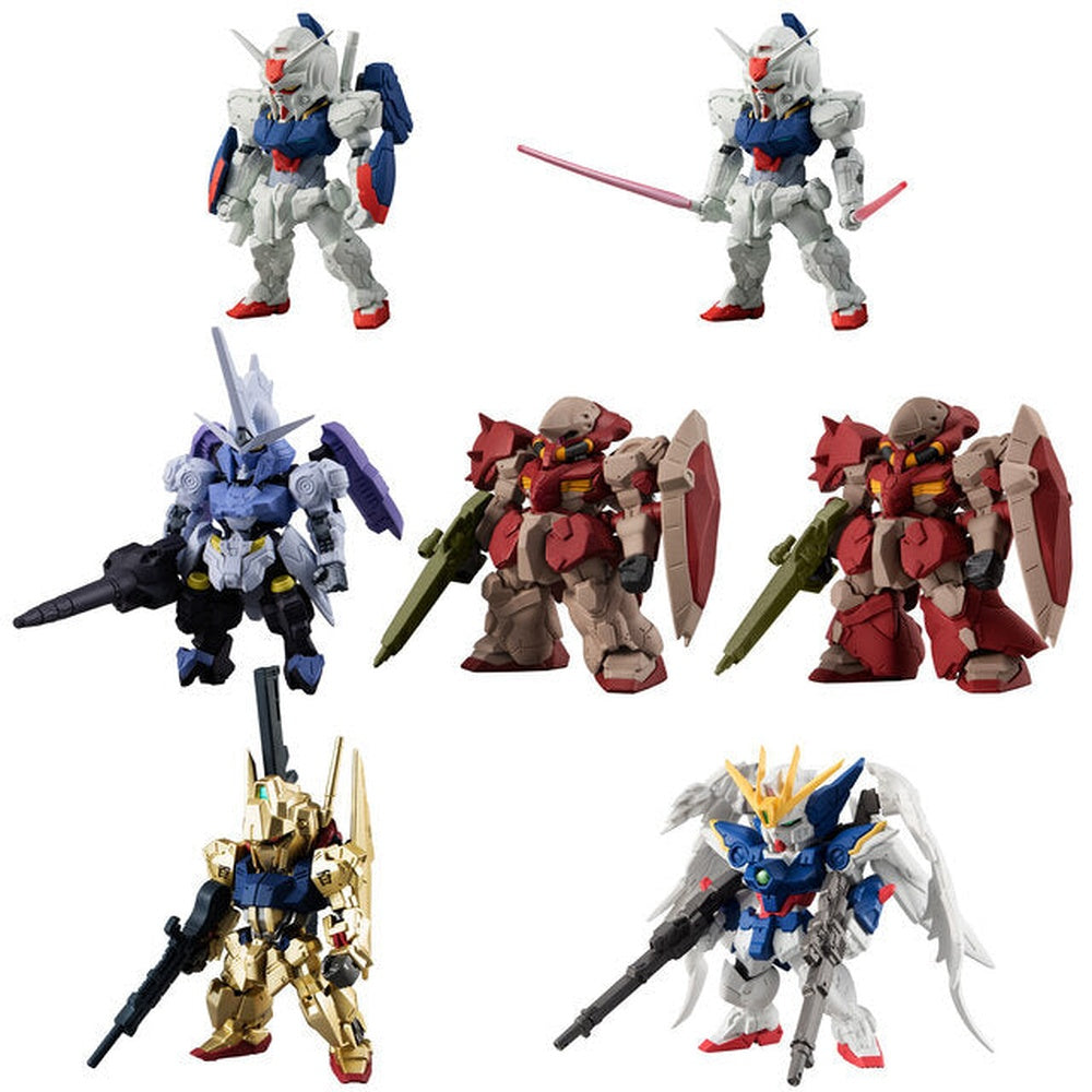 FW GUNDAM CONVERGE #31 W/O GUM (set of 7)
