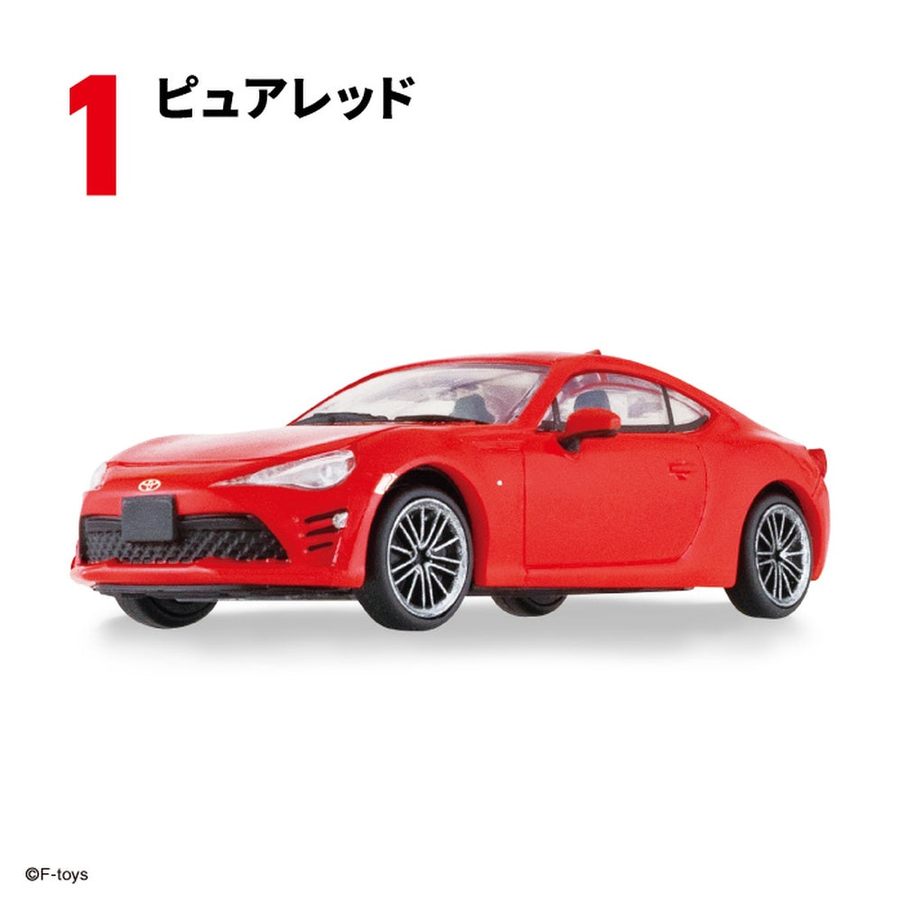 1/64 Japanese Classic Car Selection 21 TOYOTA 86 ZN6 Final Edition (box of 10)