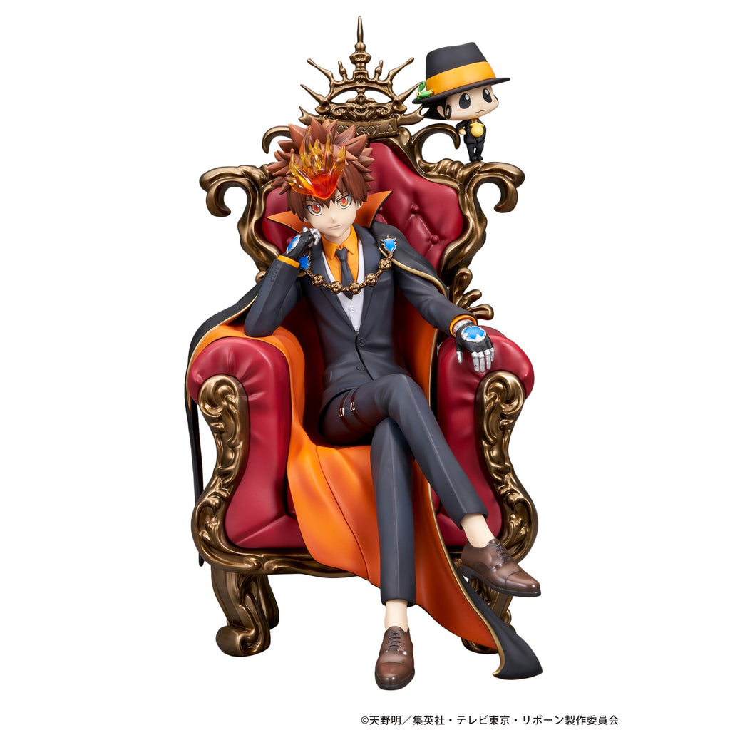 Katekyo Hitman REBORN! Sawada Tsunayoshi & Reborn Complete Figure