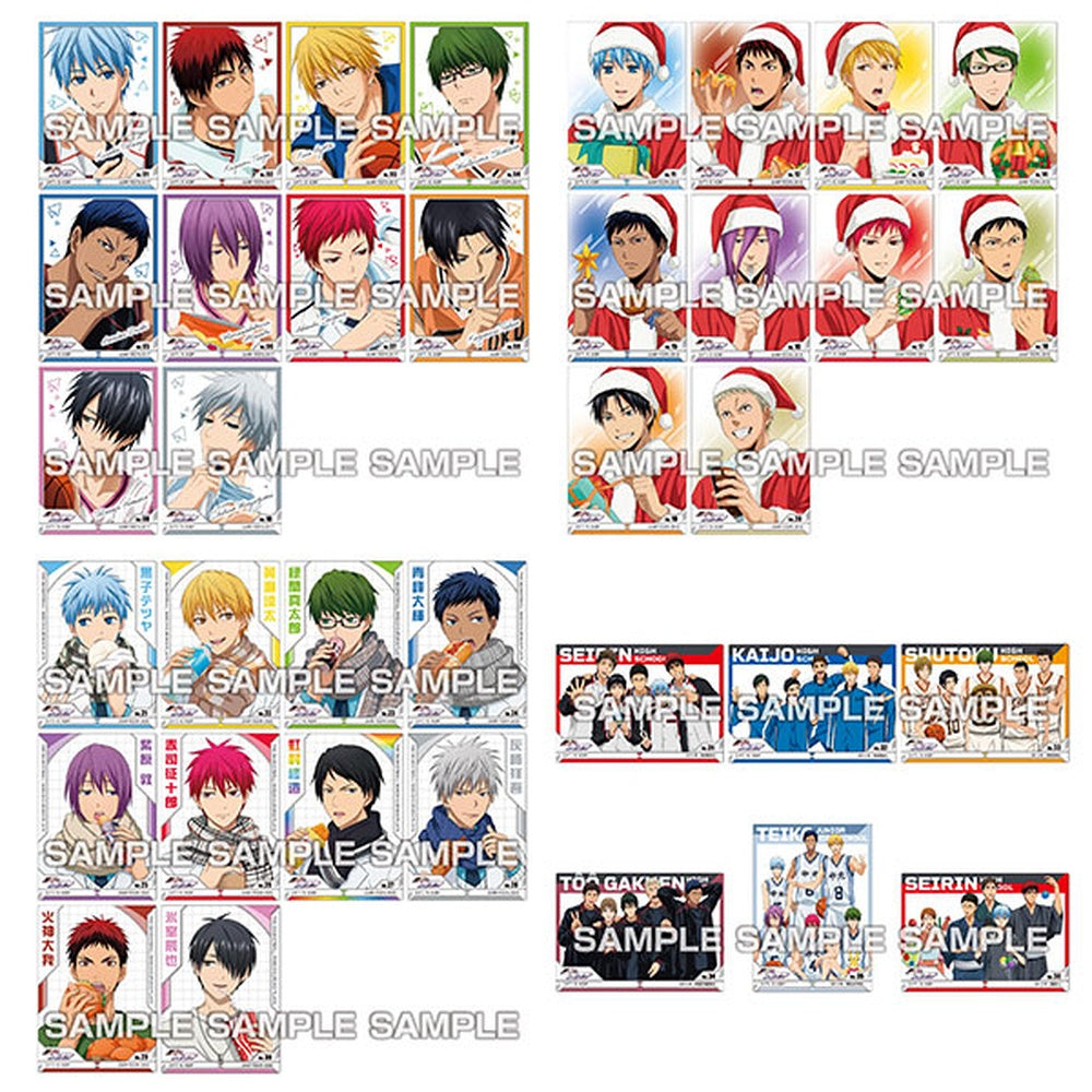Kuroko's Basketball Anime Clear Memories Collection (pack of 18)