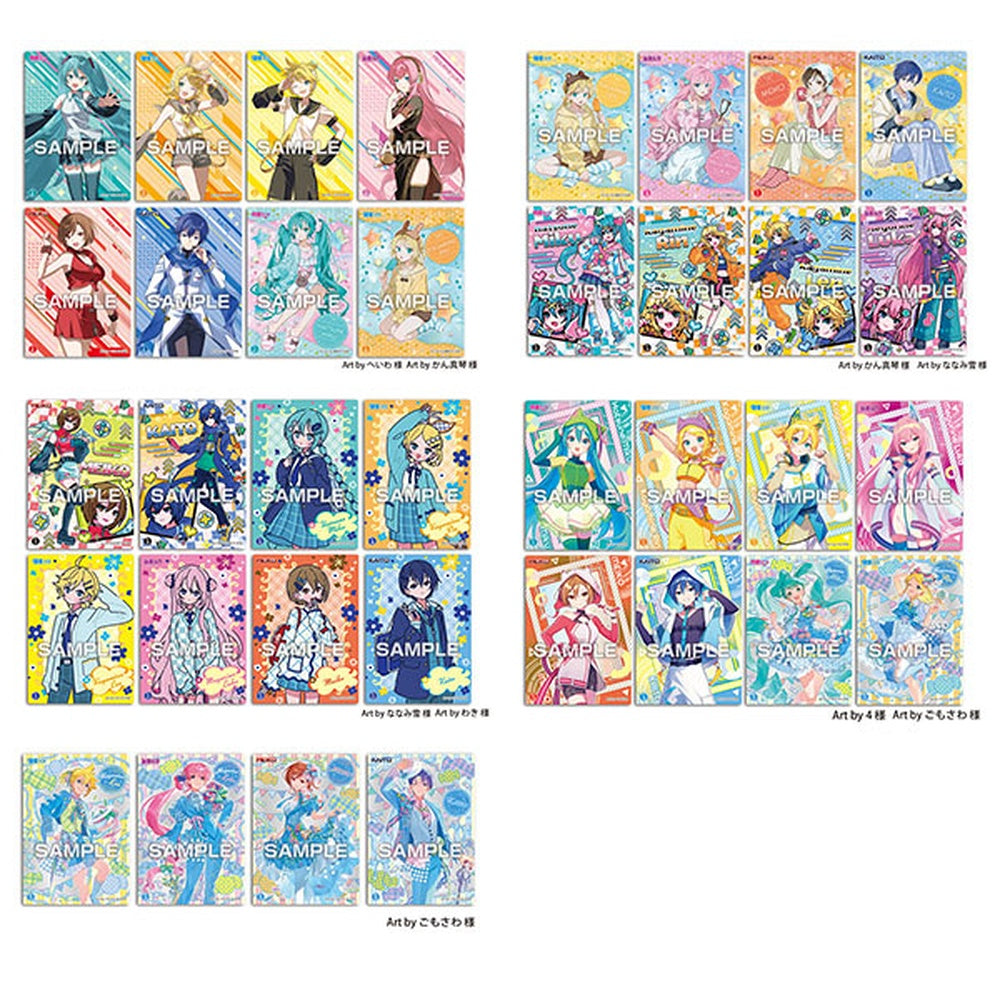 Hatsune Miku Sparkling Clear Card Collection Gum 2 (pack of 18)
