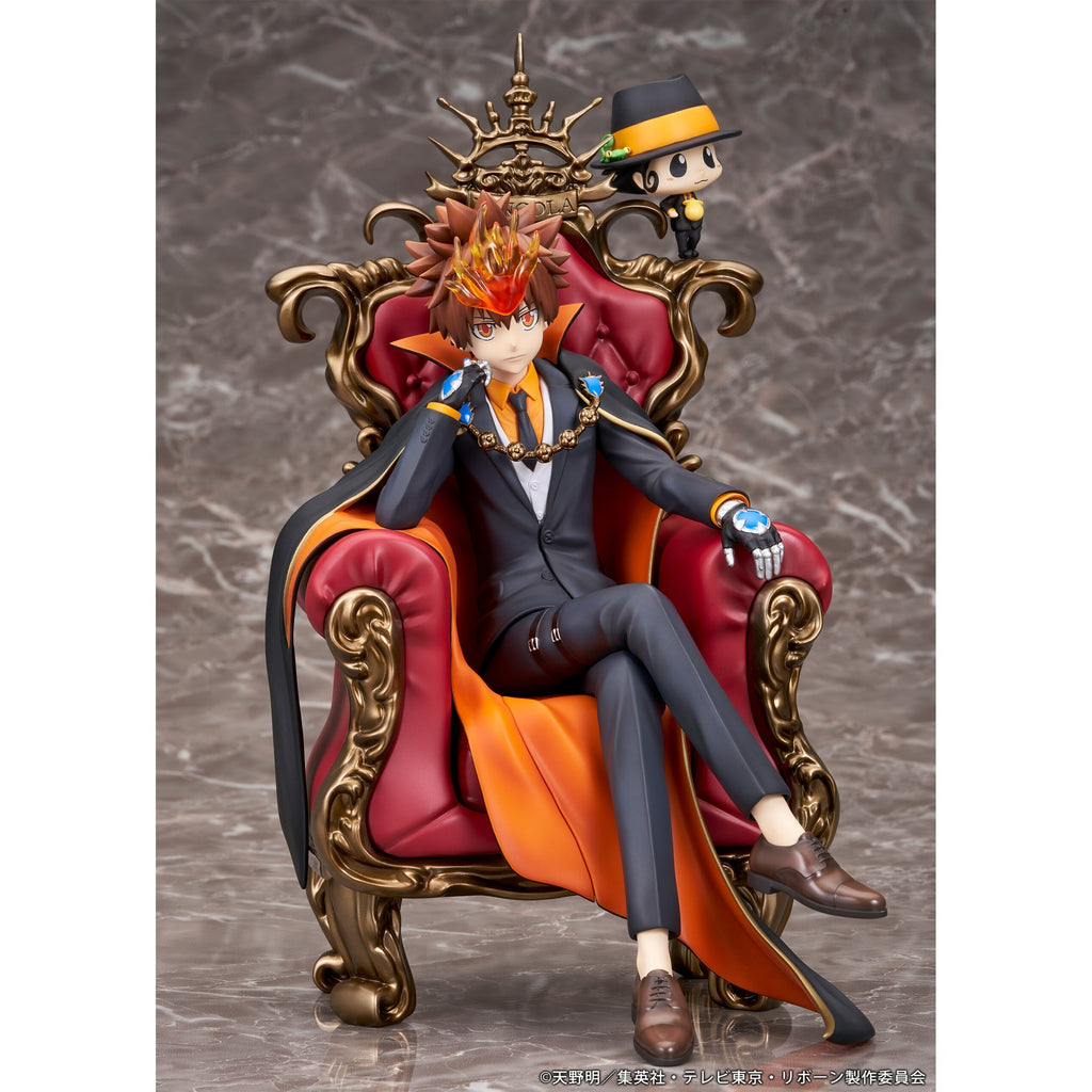Katekyo Hitman REBORN! Sawada Tsunayoshi & Reborn Complete Figure