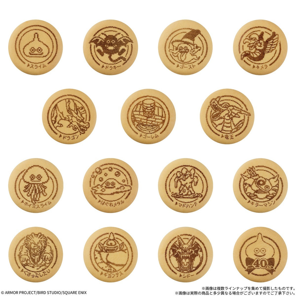 DRAGON QUEST BISCUIT WITH PLAY COIN (box of 12)