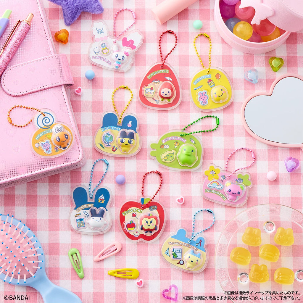 TAMAGOTCHI PACKAGE CHARM & GUMMY (box of 12)