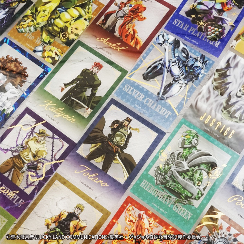 《JoJo的奇妙冒險 星塵遠征軍》透明相片卡收藏 食玩 (一盒 20包)
