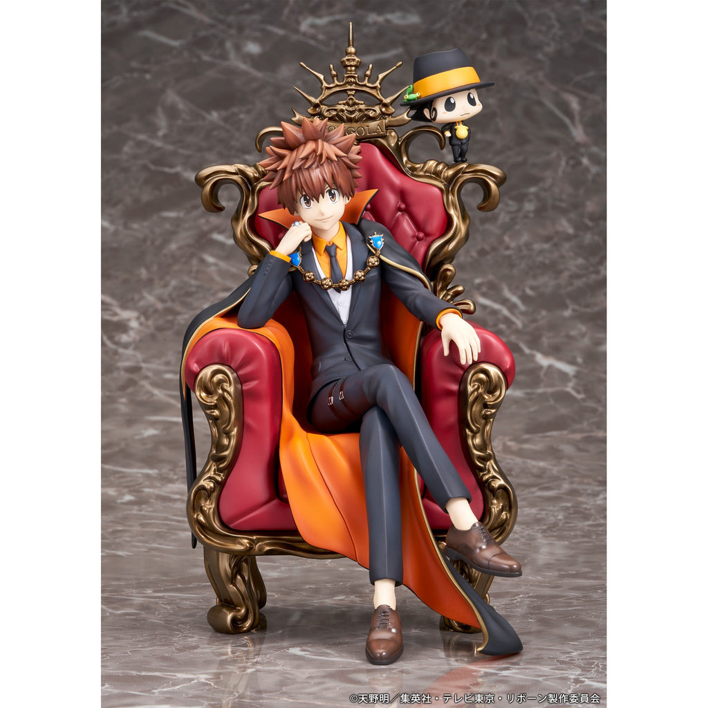 Katekyo Hitman REBORN! Sawada Tsunayoshi & Reborn Complete Figure