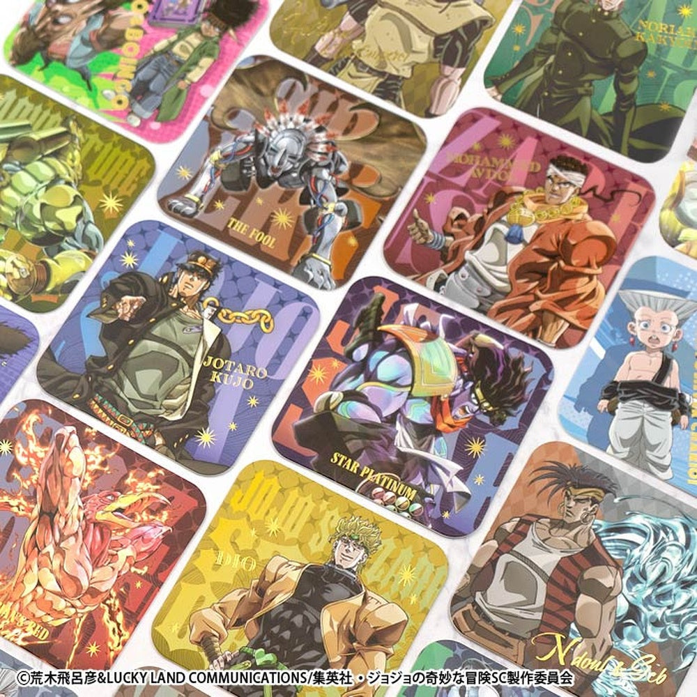 JoJo's Bizarre Adventure: Stardust Crusaders Square Coaster Gum (pack of 20)