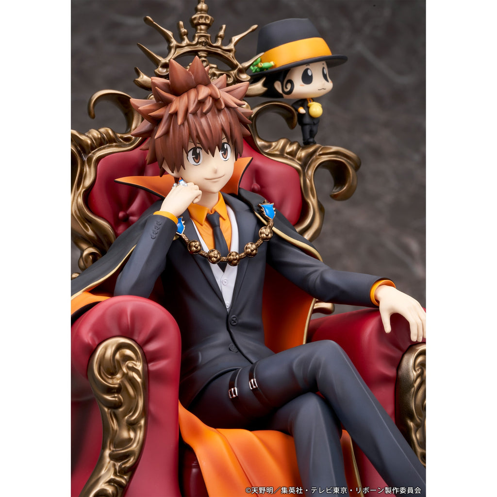 Katekyo Hitman REBORN! Sawada Tsunayoshi & Reborn Complete Figure