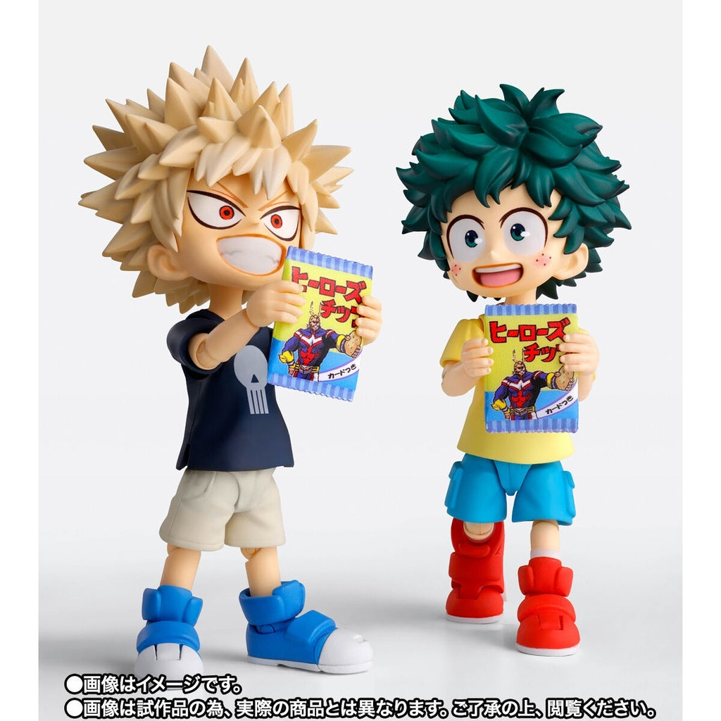 S.H.Figuarts IZUKU MIDORIYA & KATSUKI BAKUGO-Childhood set-