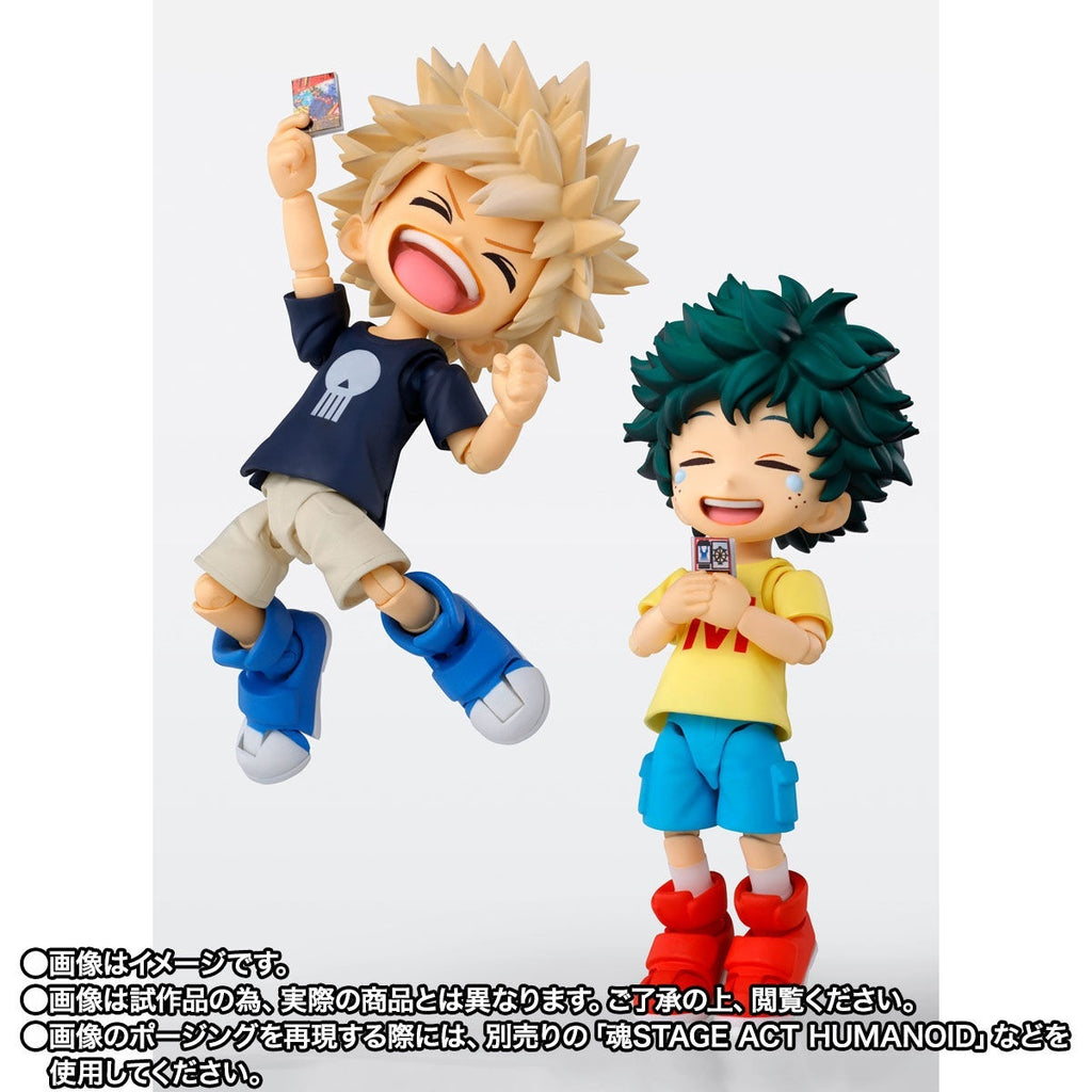 S.H.Figuarts IZUKU MIDORIYA & KATSUKI BAKUGO-Childhood set-