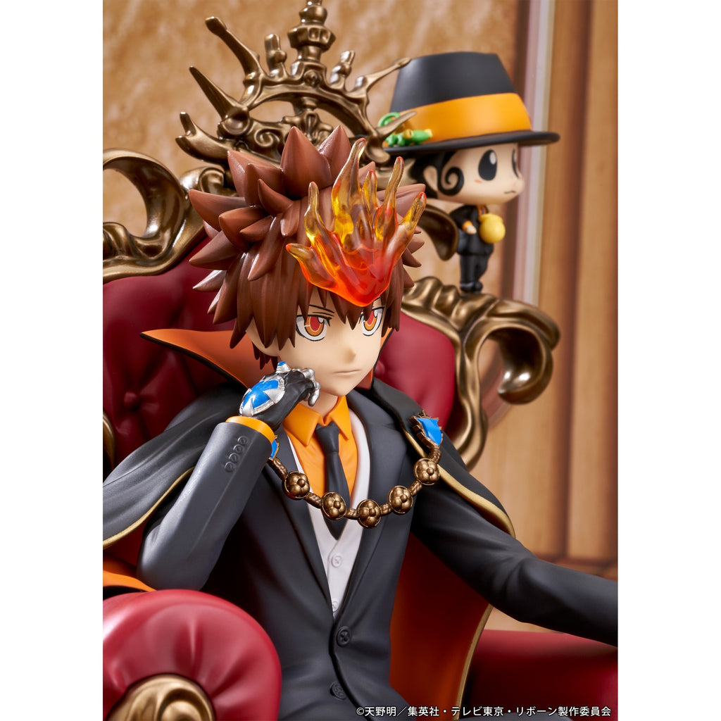 Katekyo Hitman REBORN! Sawada Tsunayoshi & Reborn Complete Figure