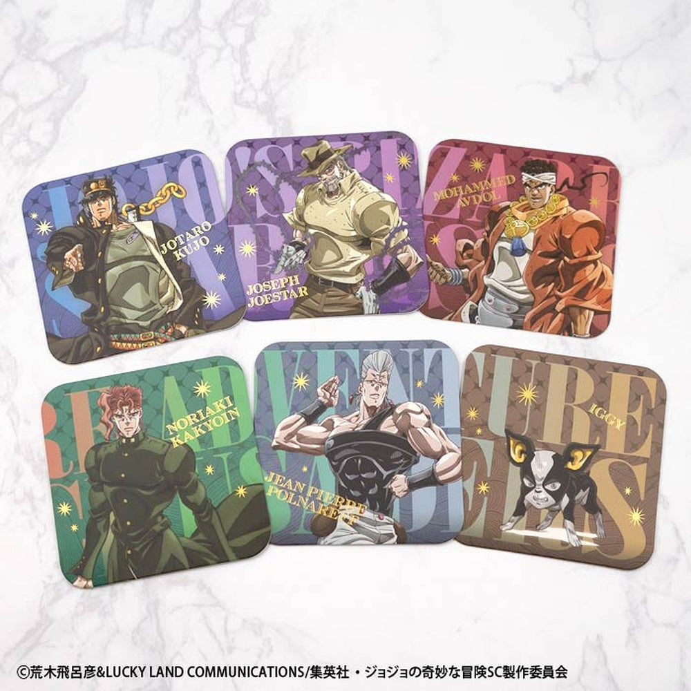 JoJo's Bizarre Adventure: Stardust Crusaders Square Coaster Gum (pack of 20)
