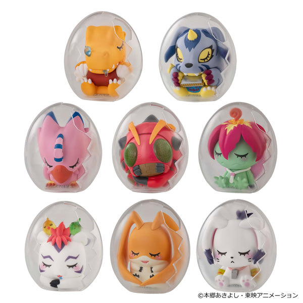 [MegaEGG] FIGURE Digimon Adventure Good Night Digicolle!