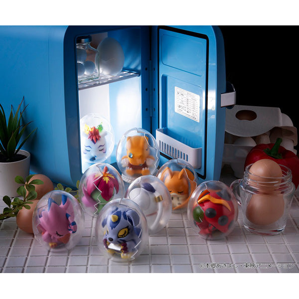 MEGA EGG FIGURE Digimon Adventure Good Night Digicolle!