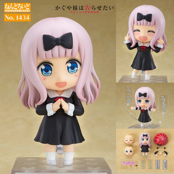 1434 Nendoroid Chika Fujiwara 輝夜姬 藤原千花 書記 黏土人 (2024 Jan Resale ver.)