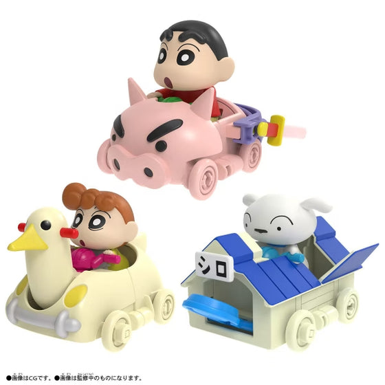 CRAYON SHIN-CHAN OBACUSTOM VEHICLE NOHARA CHILDREN SERIES (SHINNOSUKE NOHARA / HIMAWARI NOHARA / SHIRO) 蠟筆小新 車 car (野原新之助 / 野原向日葵 / 小白)