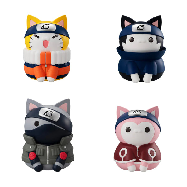 MEGA CAT PROJECT NARUTO：Nyaruto！Series REBOOT (Naruto / Sasuke / Kakashi / Sakura) 火影忍者 鳴門 鳴人 佐助 春野櫻 畑鹿驚 卡卡西 (2024 March Resale ver.)