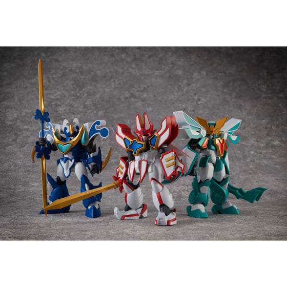 Variable Action MINI Mado King Granzort (SUPER GRANZORT / SUPER AQUABEAT / SUPER WINZART) 魔動王 (超級地隱俠 / 超級水捲俠 / 超級風飄俠)