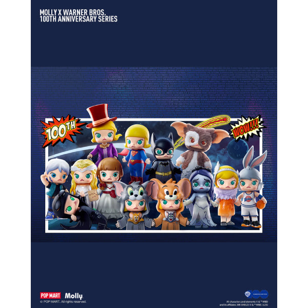 Pop Mart - MOLLY X Warner Bros 100th Anniversary Series 華納