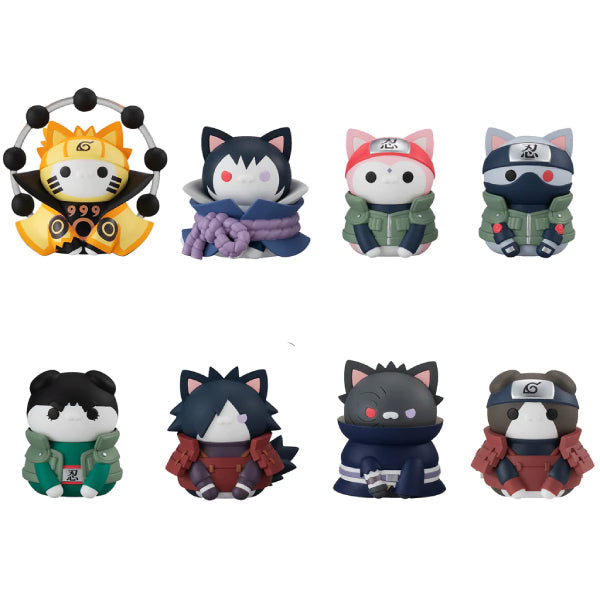 MEGA CAT PROJECT Naruto Shippuden Nyaruto! LAST BATTLE ver. (set of 8) (2026 May Resale ver.) 火影忍者