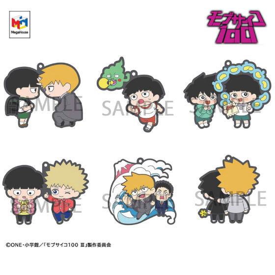 Rubber Mascot Buddycolle Mob Psycho 100 III (set of 6) 路人超能100 鎖匙扣 吊飾 掛飾