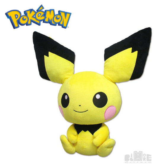 Pokemon Doll Big More! Extra Large Plush BM07 Pichu 寵物小精靈 寶可夢 比超