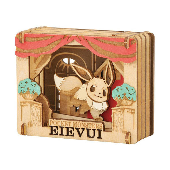 Paper Theater - Wood Style Pokemon Eevee