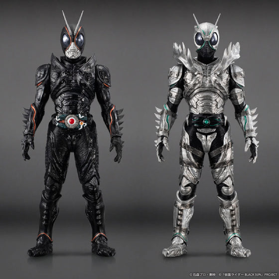 Jumbo sofbi figure 1/6 Kamen Rider (Black Sun / Shadow Moon) Sofvi 公仔 幪面超人 影月