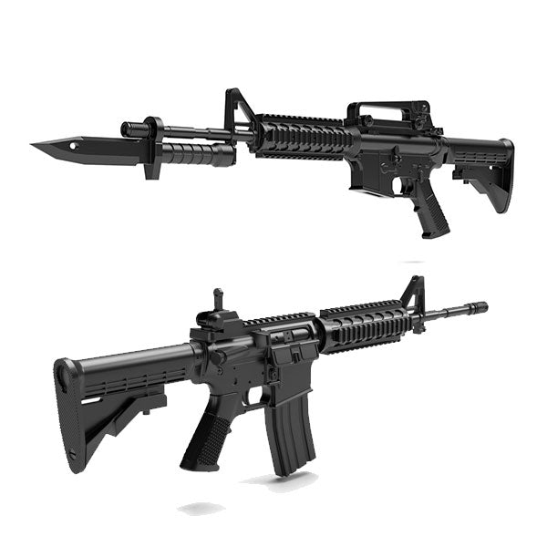 Little Armory 1:12 LA050 M4A1 Type 2.0 Toy Assault Rifle Model Figure