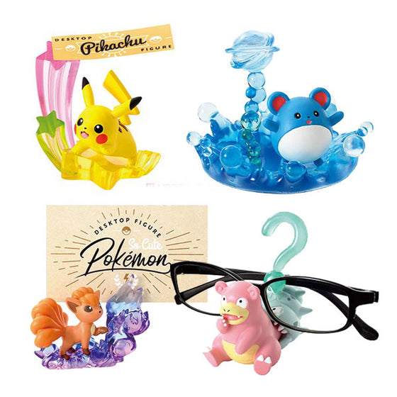 Pokemon So Cute Set of 8 Shokugan Desktop Figures Candy Toy