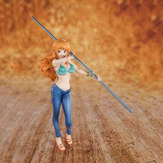 Figuarts Zero Cat Burglar Nami One Piece Pirates Bandai Figure Anime Toy