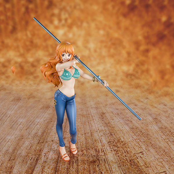 FiguArts Zero Cat Burglar Nami One Piece Pirates Bandai Figure