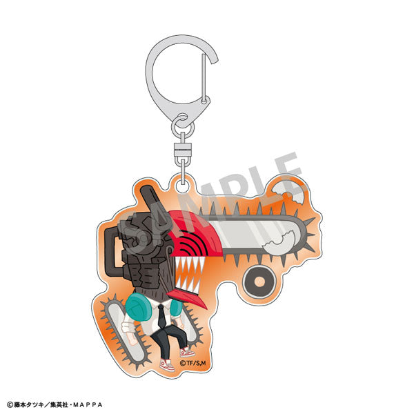 Chainsaw Man Acrylic Key Ring Enjoy Music (Set of 9) 鏈鋸人 電鋸人 淀治 電次 帕瓦 早川秋 姬野 瑪奇瑪 真紀真 小紅