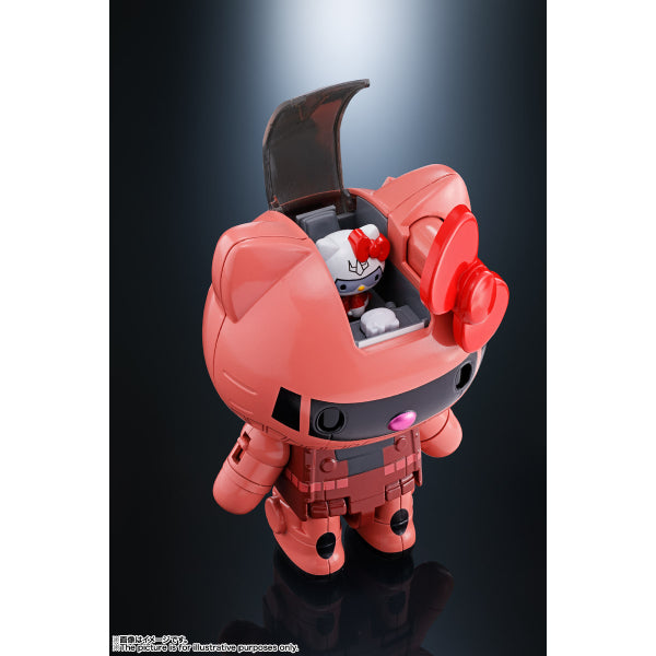 超合金 Chogokin Char's Zaku II x Hello Kitty (渣古 x 吉蒂貓)
