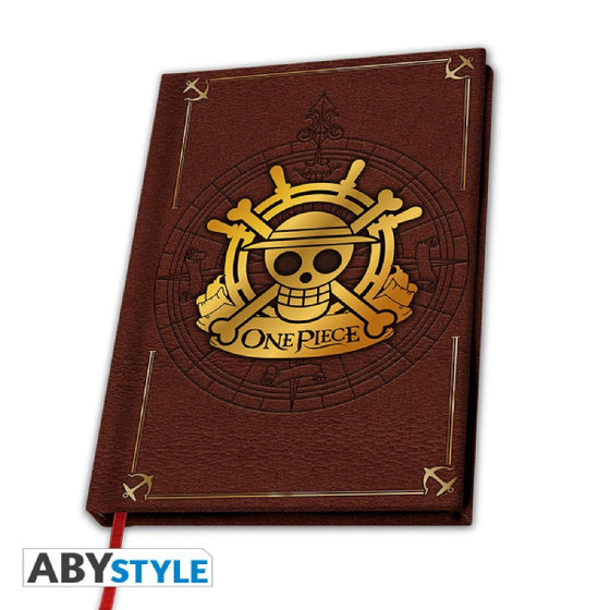 ONE PIECE -  Premium A5 Notebook "Skull"