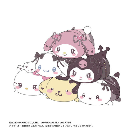 Sanrio Characters PoteKoro Mascot 4 (set of 6) 三麗鷗